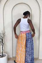 Adire Pants- Front Pockets