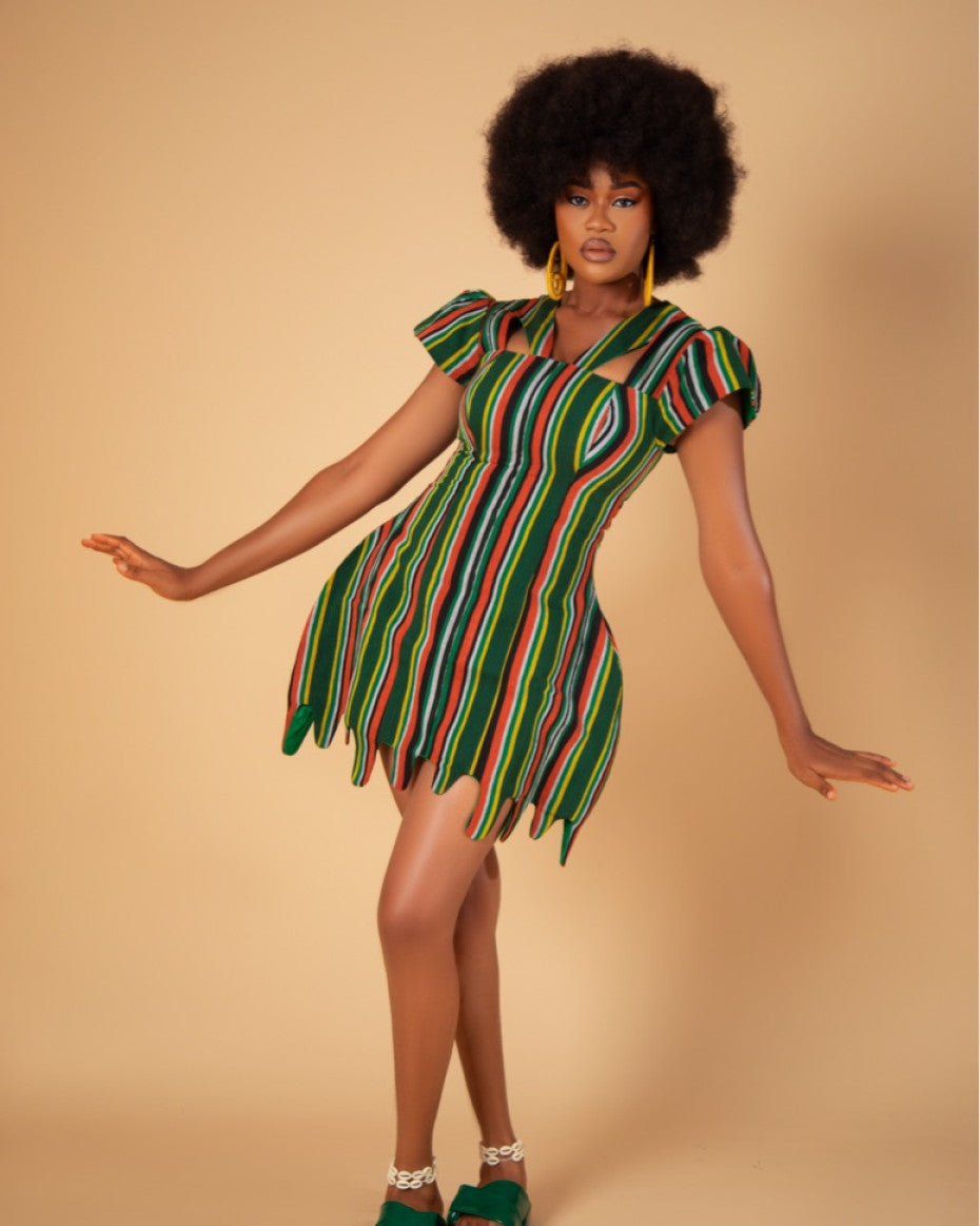 Eden Dress-Green