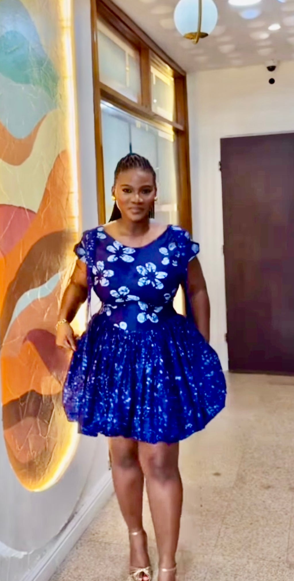 Aduke Adire Dress
