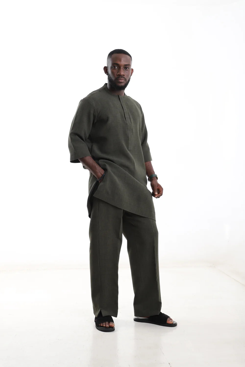 Senator Outfit Set -Olive Green