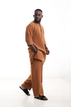 Senator Outfit Set - Rust Brown