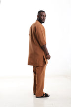 Senator Outfit Set - Rust Brown