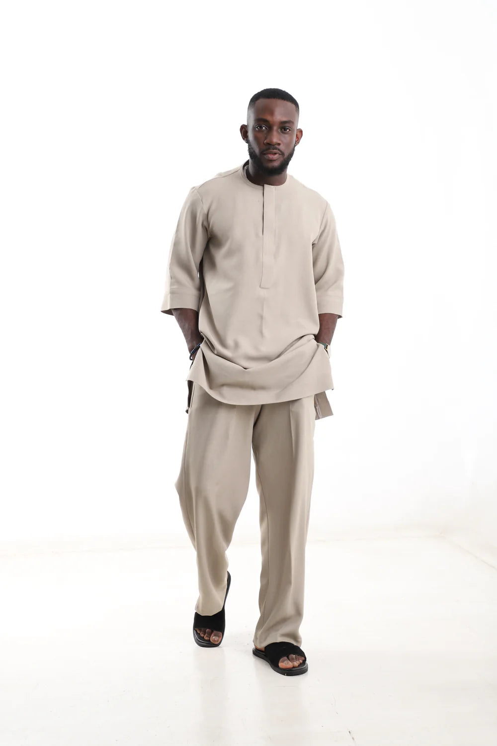 Senator Outfit Set - Sand Beige