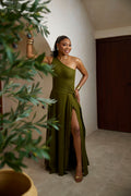 SERE DRESS- Emerald Green
