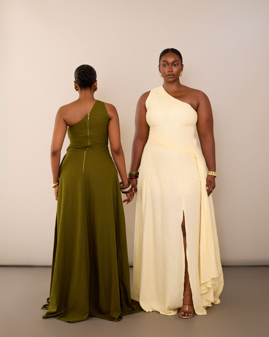SERE DRESS- Emerald Green