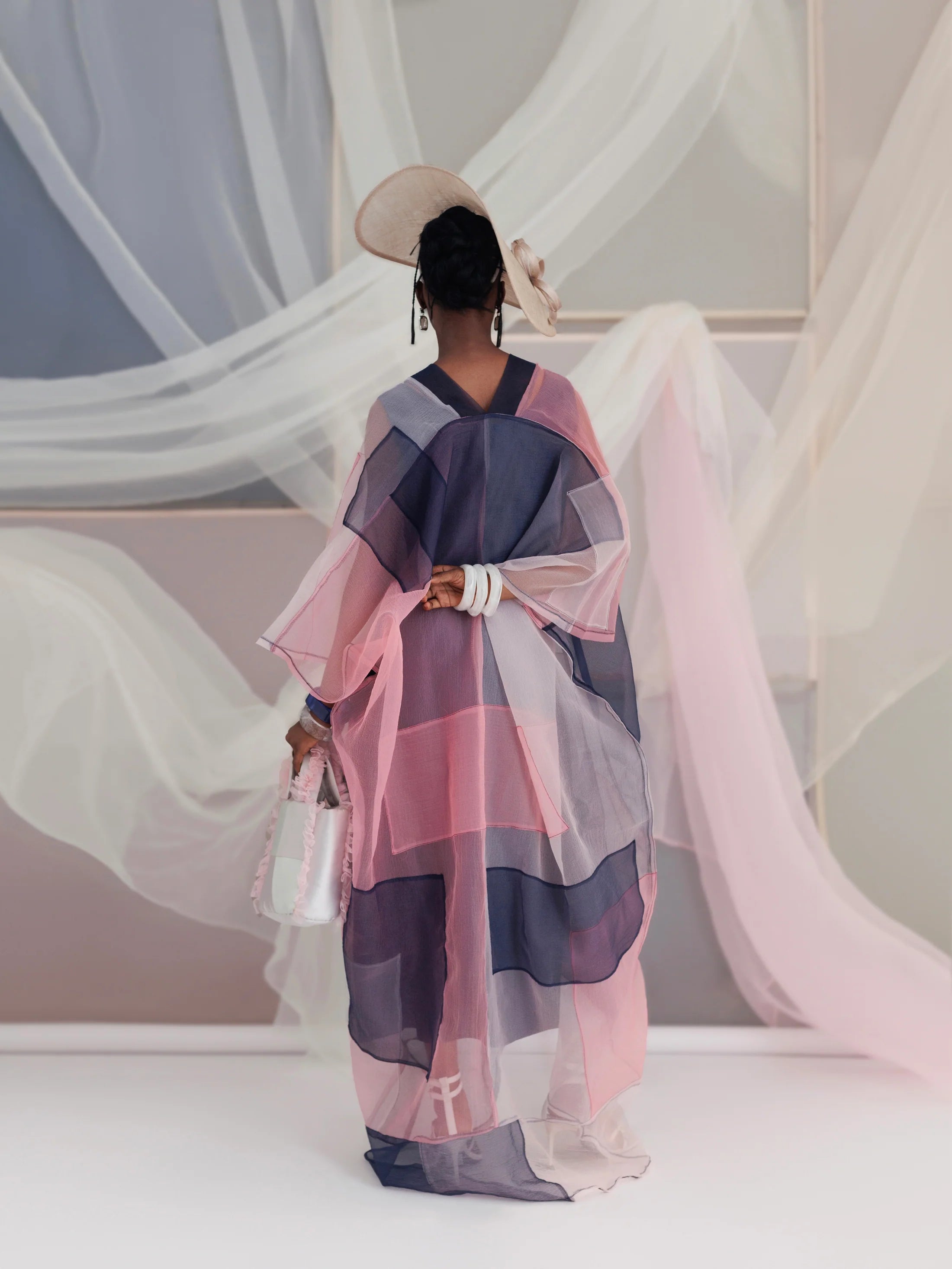 Vivora Bubu Pink- with Black Inner Slip
