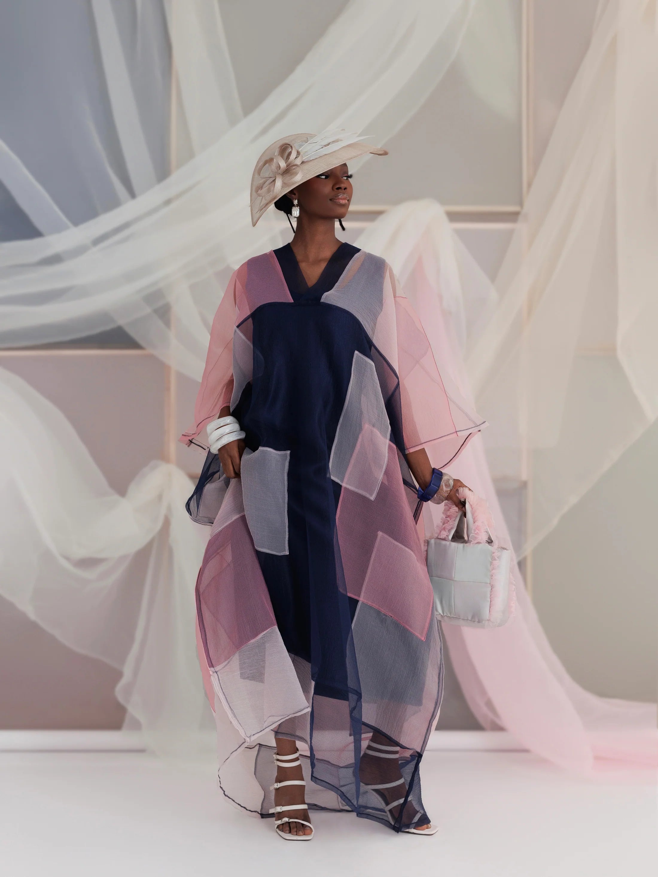 Vivora Bubu Pink- with Black Inner Slip